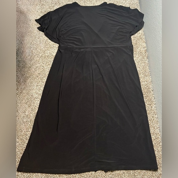 Luxology Black Maxi Dress with Silver Details - Picture 10 of 10